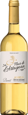 8,95 € Бесплатная доставка | Белое вино Plaimont Fleur de d'Artagnan Le Nectar I.G.P. Vin de Pays Côtes de Gascogne Франция Gros Manseng бутылка 75 cl