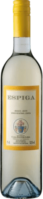 6,95 € 免费送货 | 白酒 Quinta da Boavista Espiga Branco I.G. Vinho Regional de Lisboa Lisboa 葡萄牙 Sauvignon White, Rabigato, Arinto, Muscat 瓶子 75 cl