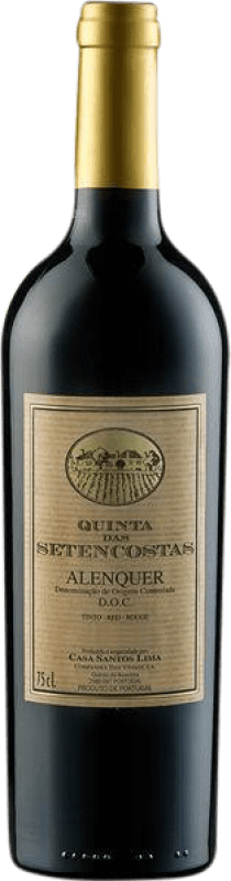 10,95 € Envio grátis | Vinho tinto Quinta da Boavista Setencostas Tinto I.G. Vinho Regional de Lisboa Lisboa Portugal Tinta Cão, Castelão, Camarate Garrafa 75 cl