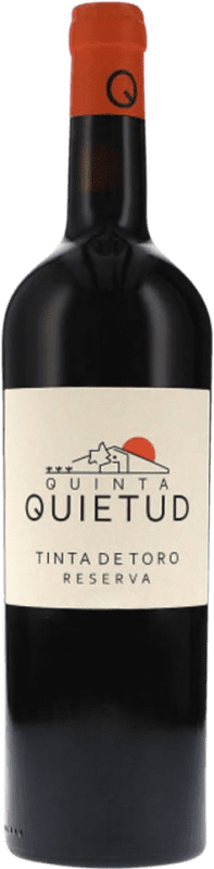 27,95 € Kostenloser Versand | Rotwein Quinta de la Quietud Reserve D.O. Toro Kastilien und León Spanien Tempranillo Flasche 75 cl