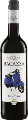 9,95 € Free Shipping | Red wine Villa San Giorgio Italy Primitivo Bottle 75 cl