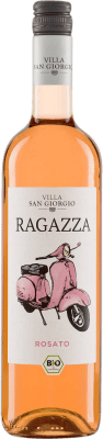 8,95 € Бесплатная доставка | Розовое вино Ragazza Villa San Giorgio Rosato Италия бутылка 75 cl