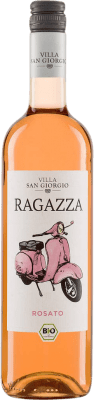 9,95 € Kostenloser Versand | Roséwein Villa San Giorgio Ragazza Italien Eco — Biologisch 75 cl