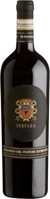 32,95 € 送料無料 | 赤ワイン Re Manfredi Vigneto Serpara Superiore D.O.C. Aglianico del Vulture バジリカータ イタリア Aglianico ボトル 75 cl