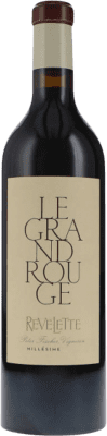 49,95 € Spedizione Gratuita | Vino rosso Château Revelette Le Grand Rouge A.O.C. Côtes de Provence Provenza Francia Syrah, Grenache, Cabernet Sauvignon Bottiglia 75 cl