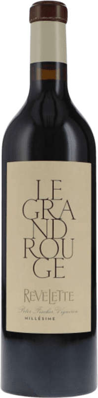 49,95 € Spedizione Gratuita | Vino rosso Château Revelette Le Grand Rouge A.O.C. Côtes de Provence Provenza Francia Syrah, Grenache, Cabernet Sauvignon Bottiglia 75 cl
