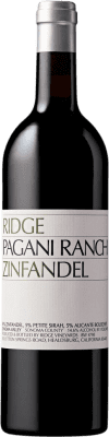 89,95 € Free Shipping | Red wine Ridge Pagani Ranch I.G. California California United States Petite Syrah, Zinfandel, Alicante Bouschet Bottle 75 cl