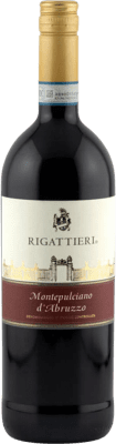 15,95 € Бесплатная доставка | Красное вино Rigattieri D.O.C. Montepulciano d'Abruzzo Абруцци Италия Montepulciano бутылка 1 L