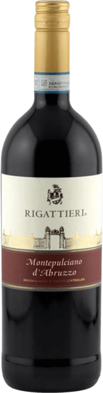 15,95 € Бесплатная доставка | Красное вино Rigattieri D.O.C. Montepulciano d'Abruzzo Абруцци Италия Montepulciano бутылка 1 L