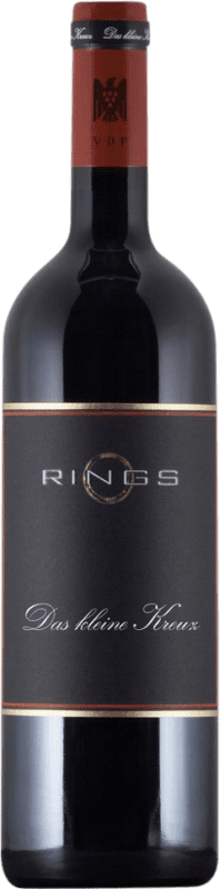 34,95 € Free Shipping | Red wine Rings Das Kleine Kreuz Dry Q.b.A. Pfälz Pfälz Germany Merlot, Cabernet Sauvignon, Cabernet Franc, Nebbiolo Bottle 75 cl