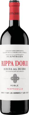 7,95 € Kostenloser Versand | Rotwein Rippa Dorii Eiche D.O. Ribera del Duero Kastilien und León Spanien Tempranillo Flasche 75 cl