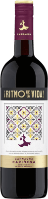 9,95 € Free Shipping | Red wine Ritmo de la Vida D.O. Cariñena Aragon Spain Grenache Bottle 75 cl