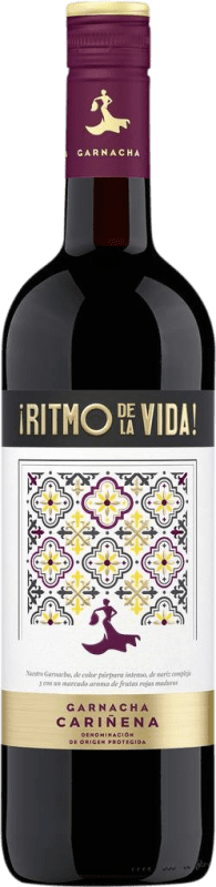 9,95 € Free Shipping | Red wine Ritmo de la Vida D.O. Cariñena Aragon Spain Grenache Bottle 75 cl