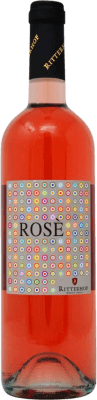 17,95 € 免费送货 | 玫瑰酒 Ritterhof Südtirol Rosé Cuvée I.G.T. Vigneti delle Dolomiti 意大利 Merlot, Nebbiolo, Lagrein 瓶子 75 cl