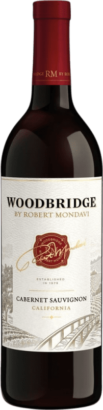 16,95 € Envoi gratuit | Vin Rouge Robert Mondavi Woodbridge I.G. California Californie États Unis Cabernet Sauvignon 75 cl