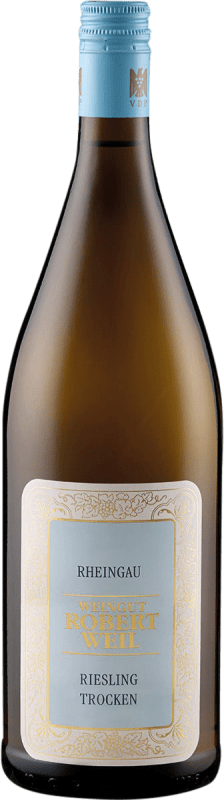 14,95 € Envoi gratuit | Vin Blanc Robert Weil Trocken — Sec Q.b.A. Rheingau Rheingau Allemagne Riesling Bouteille 1 L