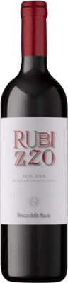 12,95 € Free Shipping | Red wine Rocca delle Macìe Rubizzo I.G.T. Toscana Tuscany Italy Merlot, Sangiovese Bottle 75 cl