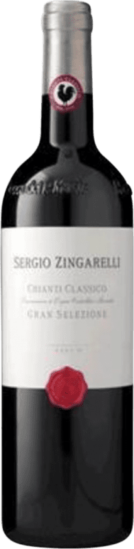 206,95 € Envío gratis | Vino tinto Rocca delle Macìe Gran Selezione D.O.C.G. Chianti Classico Italia Sangiovese Botella Magnum 1,5 L