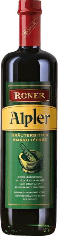 34,95 € Envío gratis | Licor de Hierbas Roner Alpler Italia 70 cl
