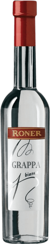 26,95 € Envio grátis | Aguardente Grappa Roner Bianca Itália Garrafa Medium 50 cl