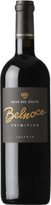 13,95 € Free Shipping | Red wine Rosa del Golfo Belnoce I.G.T. Puglia Puglia Italy Primitivo, Nebbiolo Bottle 75 cl