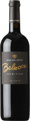 15,95 € Spedizione Gratuita | Vino Rosso Rosa del Golfo Belnoce I.G.T. Puglia Puglia Italia Primitivo, Nebbiolo 75 cl