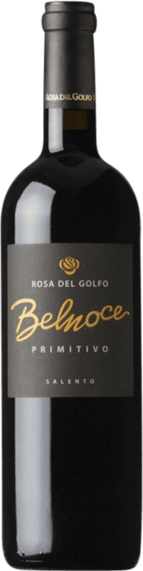 13,95 € Kostenloser Versand | Rotwein Rosa del Golfo Belnoce I.G.T. Puglia Apulien Italien Primitivo, Nebbiolo Flasche 75 cl