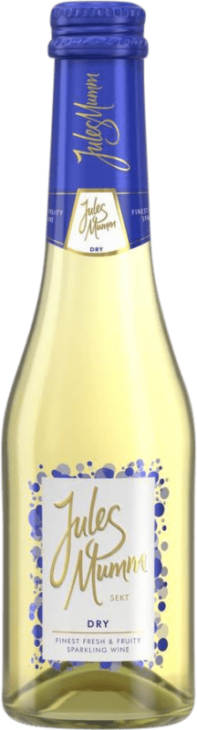 2,95 € Free Shipping | White Sparkling Wine Jules Mumm Dry Germany Small Bottle 20 cl