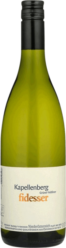 25,95 € Envío gratis | Vino blanco Rudolf Fidesser Kapellenberg D.A.C. Weinviertel Niederösterreich Austria Grüner Veltliner Botella 75 cl