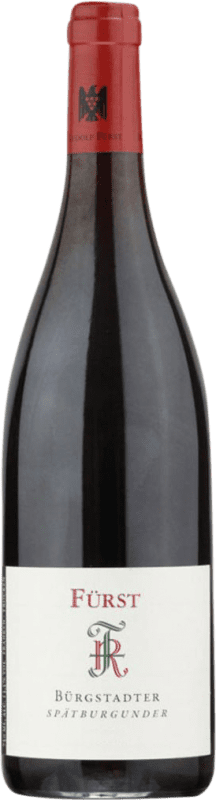 33,95 € Envio grátis | Vinho tinto Rudolf Fürst Bürgstadter Franken Alemanha Pinot Preto Garrafa 75 cl