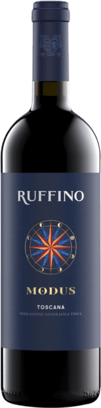 46,95 € Бесплатная доставка | Красное вино Ruffino Modus I.G.T. Toscana Тоскана Италия Merlot, Cabernet Sauvignon, Sangiovese бутылка 75 cl