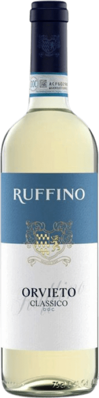 12,95 € Envío gratis | Vino blanco Ruffino Classico D.O.C. Orvieto Italia Nebbiolo, Grechetto Botella 75 cl