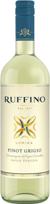 18,95 € 免费送货 | 白酒 Ruffino Lumina I.G.T. Delle Venezie Venecia 意大利 Pinot Grey 瓶子 75 cl