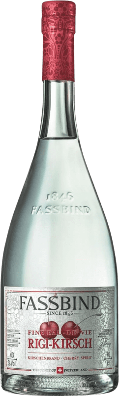 103,95 € Envío gratis | Licores S. Fassbind Eau de Vie Rigi Kirsch Suiza Botella 70 cl