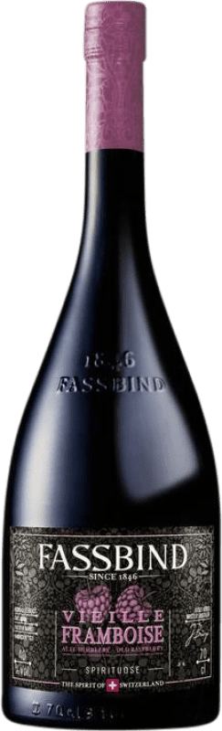 64,95 € Envío gratis | Licores S. Fassbind Vieille Framboise Suiza Botella 70 cl