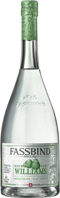 89,95 € Spedizione Gratuita | Superalcolici S. Fassbind Eau de Vie Williams Svizzera Bottiglia 70 cl