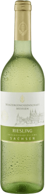 10,95 € Бесплатная доставка | Белое вино Meissen Sachsen Германия Riesling бутылка 75 cl