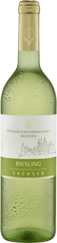 10,95 € 免费送货 | 白酒 Meissen Sachsen 德国 Riesling 瓶子 75 cl