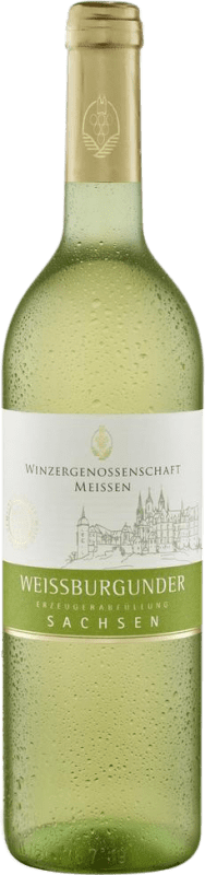 13,95 € 送料無料 | 白ワイン Meissen Sachsen ドイツ Pinot White ボトル 75 cl