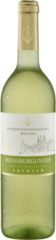 14,95 € Envío gratis | Vino Blanco Meissen Q.b.A. Sachsen Sachsen Alemania Pinot Blanco 75 cl