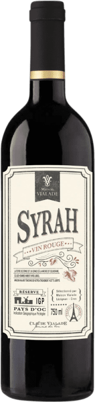 7,95 € Envio grátis | Vinho tinto Saint Auriol Maison Vialade Vintage I.G.P. Vin de Pays d'Oc Bordeaux França Syrah Garrafa 75 cl