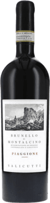139,95 € Envío gratis | Vino tinto Salicutti Piaggione D.O.C.G. Brunello di Montalcino Toscana Italia Sangiovese Botella 75 cl