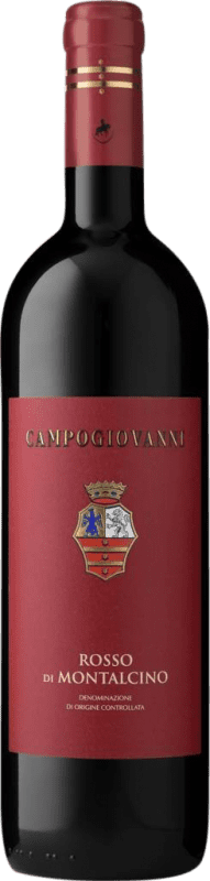 19,95 € Spedizione Gratuita | Vino rosso San Felice Campogiovanni D.O.C. Rosso di Montepulciano Toscana Italia Sangiovese Bottiglia 75 cl