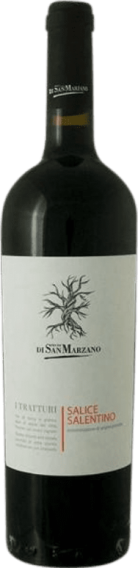 10,95 € Бесплатная доставка | Красное вино San Marzano Salicentino I.G.T. Puglia Апулия Италия Malvasia — Мальвасия, Negroamaro — Негроамаро Бутылка 75 cl