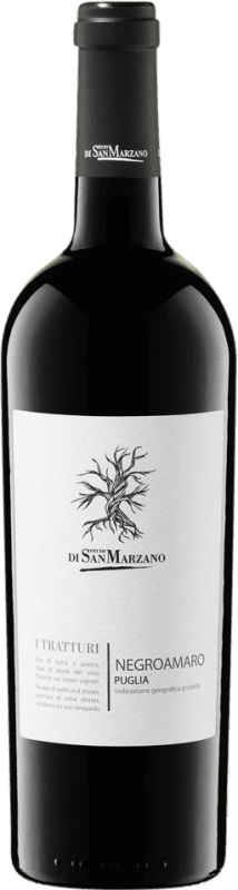 8,95 € Free Shipping | Red wine San Marzano I Tratturi I.G.T. Puglia Puglia Italy Negroamaro Bottle 75 cl