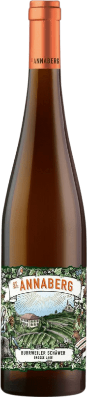 46,95 € Spedizione Gratuita | Vino bianco Sankt Annaberg Burrweiler Schäwer Q.b.A. Pfälz PFALZ Germania Riesling Bottiglia 75 cl
