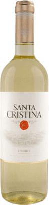 5,95 € 免费送货 | 白酒 Santa Cristina Bianco I.G.T. Umbria 托斯卡纳 意大利 Viognier, Procanico, Grechetto 半瓶 37 cl