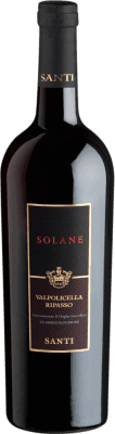 22,95 € Kostenloser Versand | Rotwein Santi Solane D.O.C. Valpolicella Ripasso Venecia Italien Nebbiolo, Corvina Flasche 75 cl