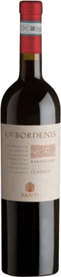 12,95 € Free Shipping | Red wine Santi Ca'Bordenis Classico D.O.C. Bardolino Venecia Italy Nebbiolo, Corvina Bottle 75 cl