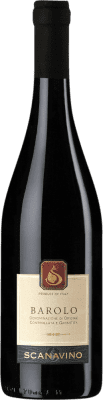 17,95 € Spedizione Gratuita | Vino rosso Scanavino D.O.C.G. Barolo Piemonte Italia Nebbiolo Bottiglia 75 cl